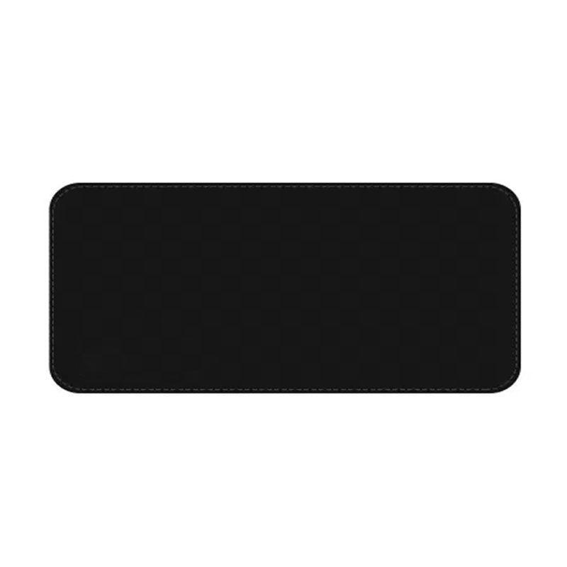 Large Leather Mouse Pad 80x40cm Desk Mat Gaming Extended Waterproof Anti Slip - Light Blue
