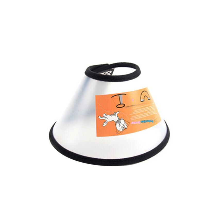 Pet Cat Dog Protective Cone Collar Elizabethan E Collar Wound Healing Recovery - Large