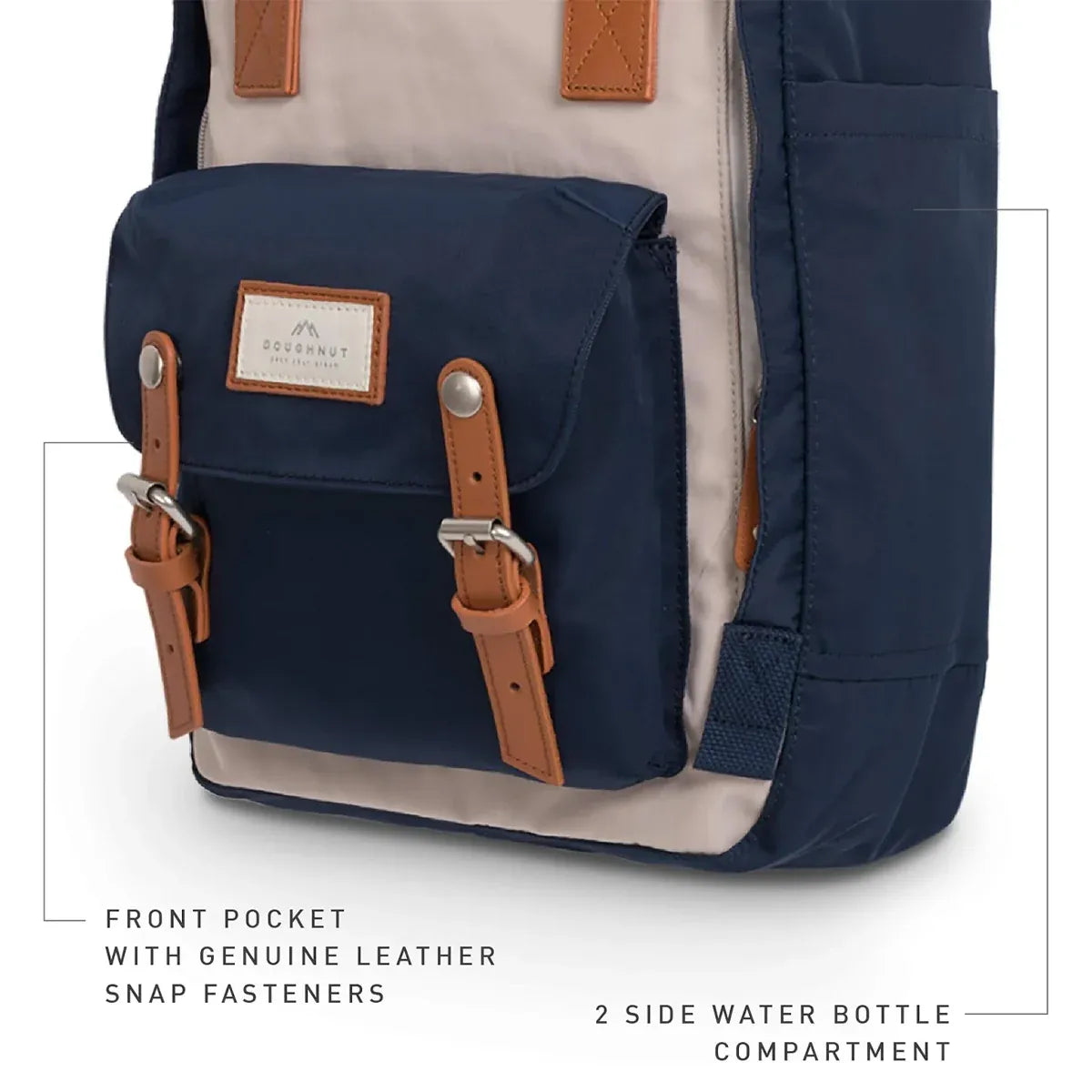 Large Capacity Backpack Laptop Travel School Bag Multi Pocket Splash Resistant