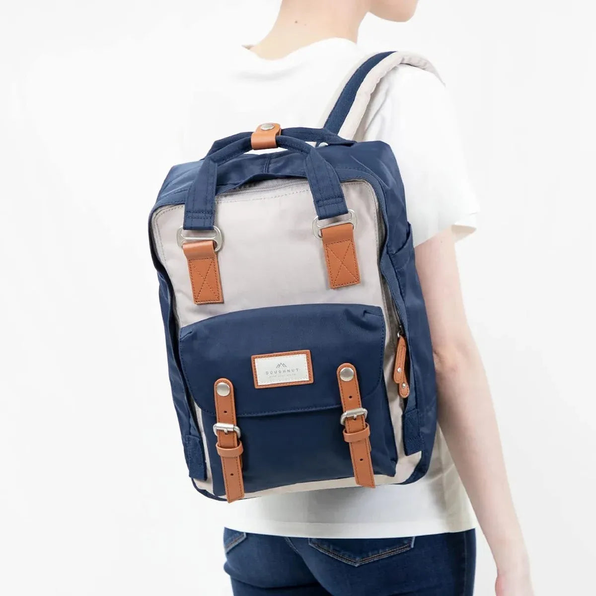 Large Capacity Backpack Laptop Travel School Bag Multi Pocket Splash Resistant