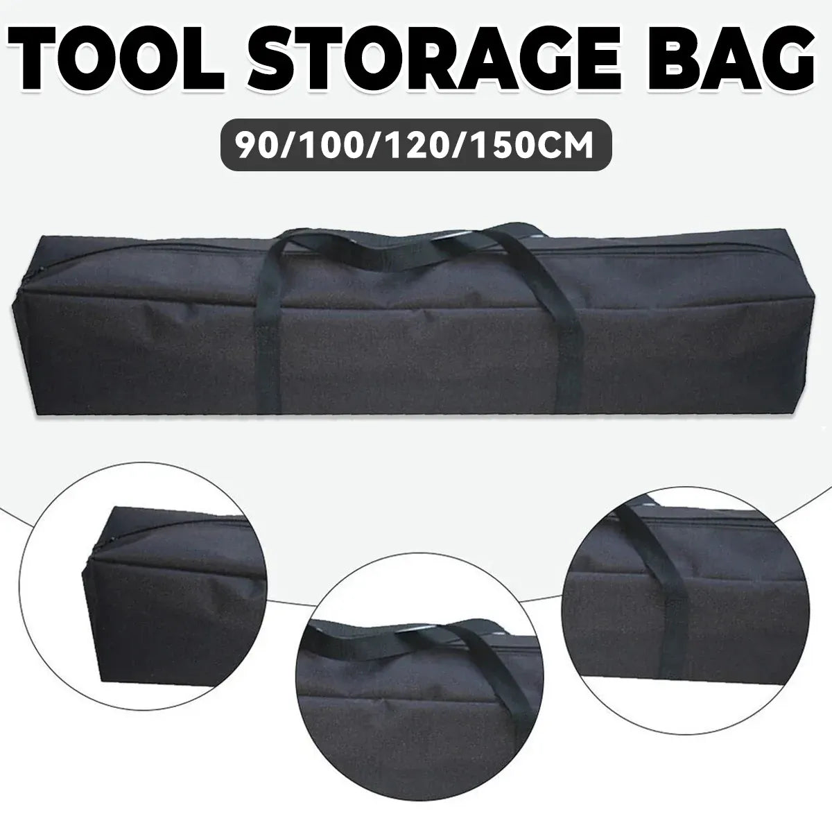 Camping Large Capacity Tool Bag Tote Water Resistant Durable For Outdoor Travel - 100cm