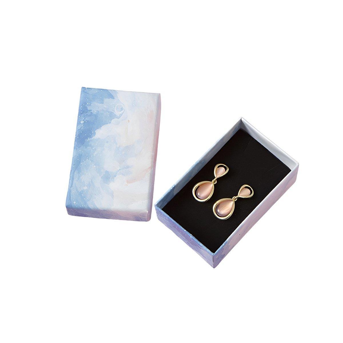 20PCS Cloud Jewelry Box Earrings Necklace Ring Bracelet DisplayOrganizer - 11*12*6cm（Bag）