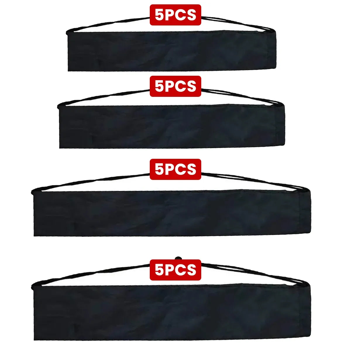 5pc Tripod Stand Drawstring Storage Bag Polyester Foldable Portable