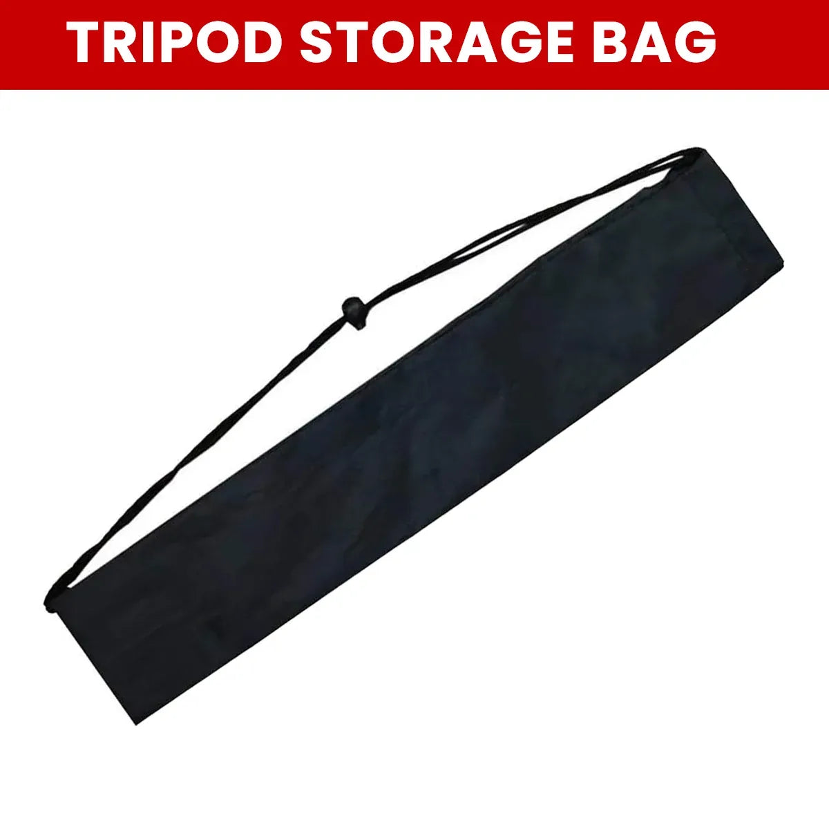 5pc Tripod Stand Drawstring Storage Bag Polyester Foldable Portable