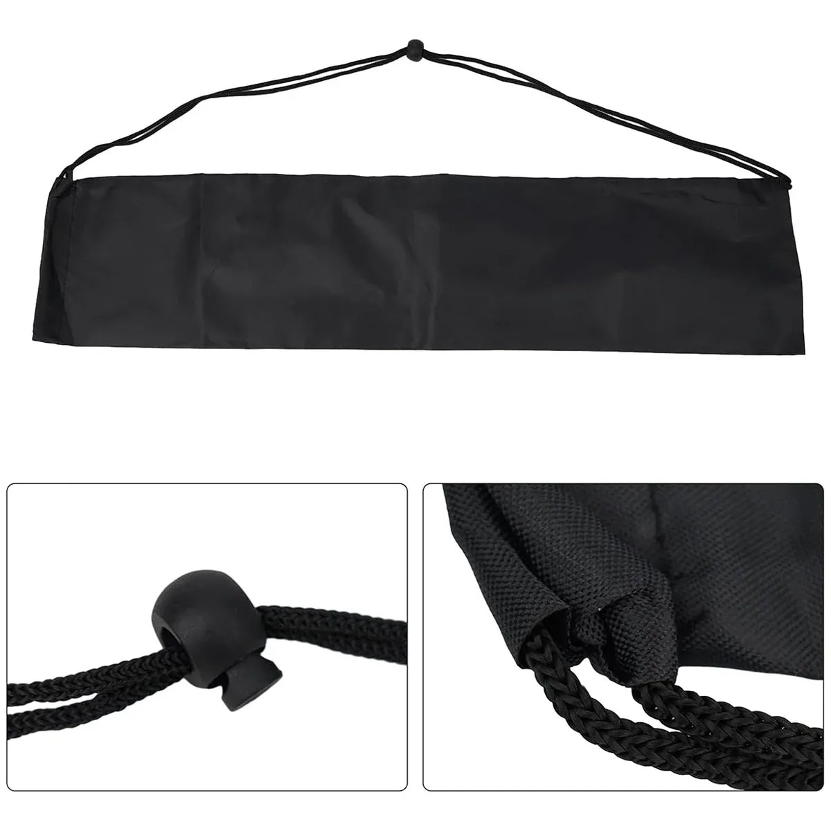 5pc Tripod Stand Drawstring Storage Bag Polyester Foldable Portable
