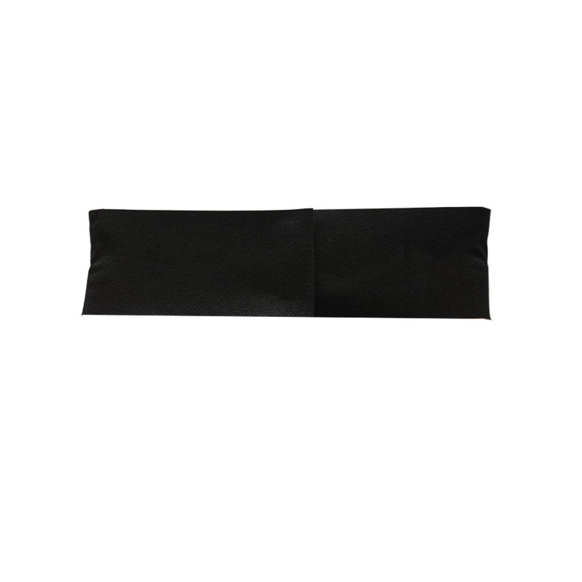 50pcs Disposable Velcro Hair Ties Elastic Nonwoven Hair Ties for Beauty Salon - Black