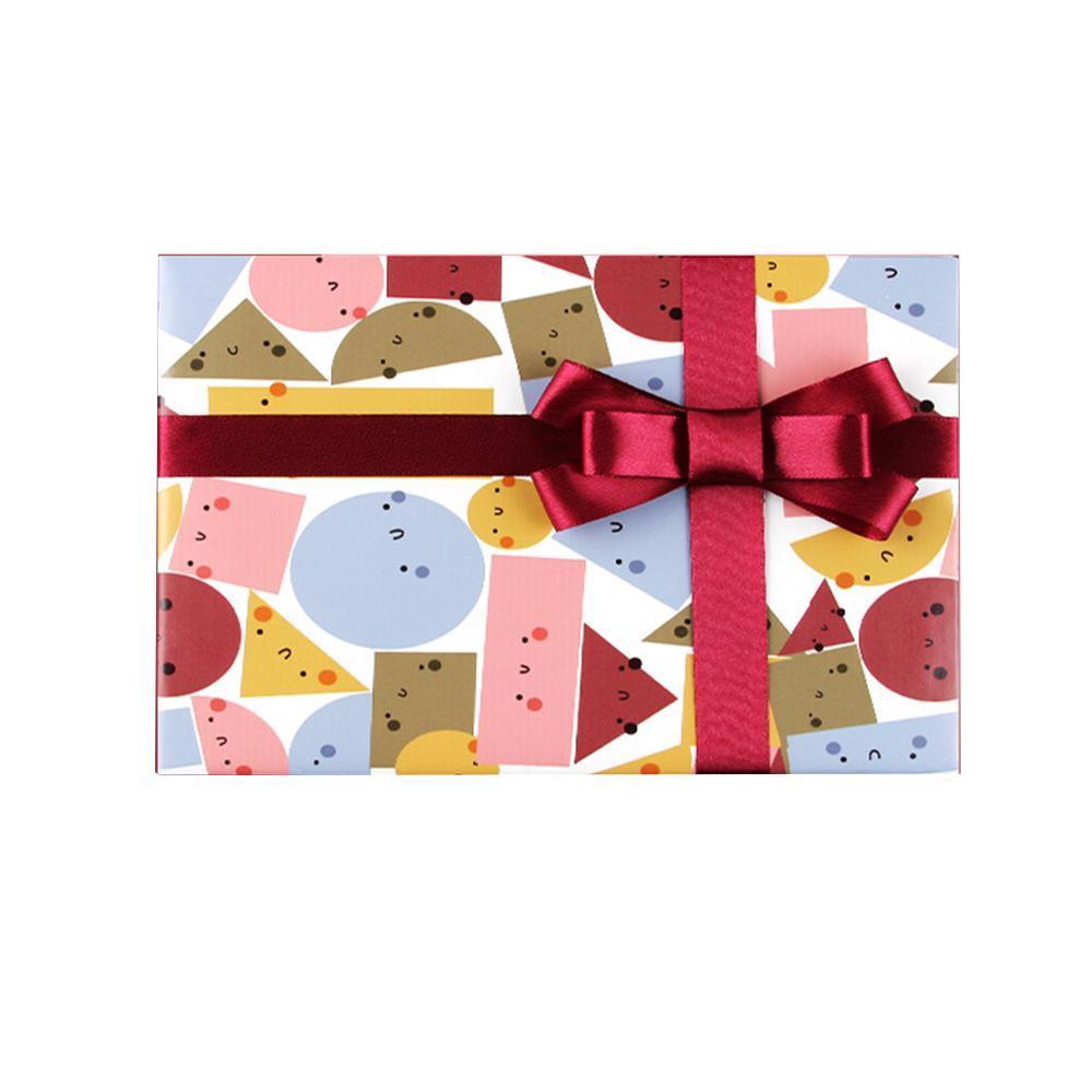 20pcs Cute Animal Cartoon Gift Wrapping Paper for Toys Bookskin and Crafts - Purple Car-20PCS