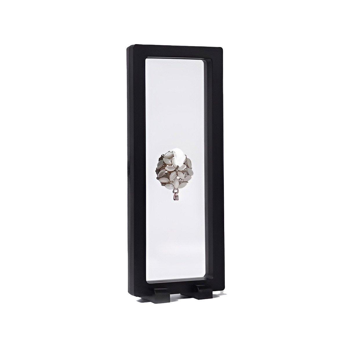 10pcs Transparent PE Film Display Box Jewelry Packaging Storage Box Container - 7-9-2-Black