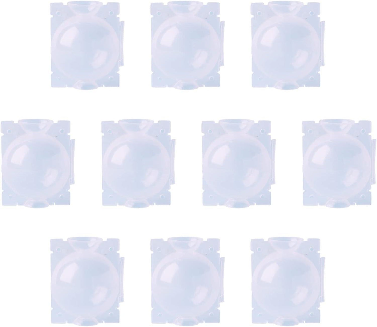 50pcs Plant Rooting Device High Pressure Grafting Box for Seedling Branch Garden - Clear S-50PCS