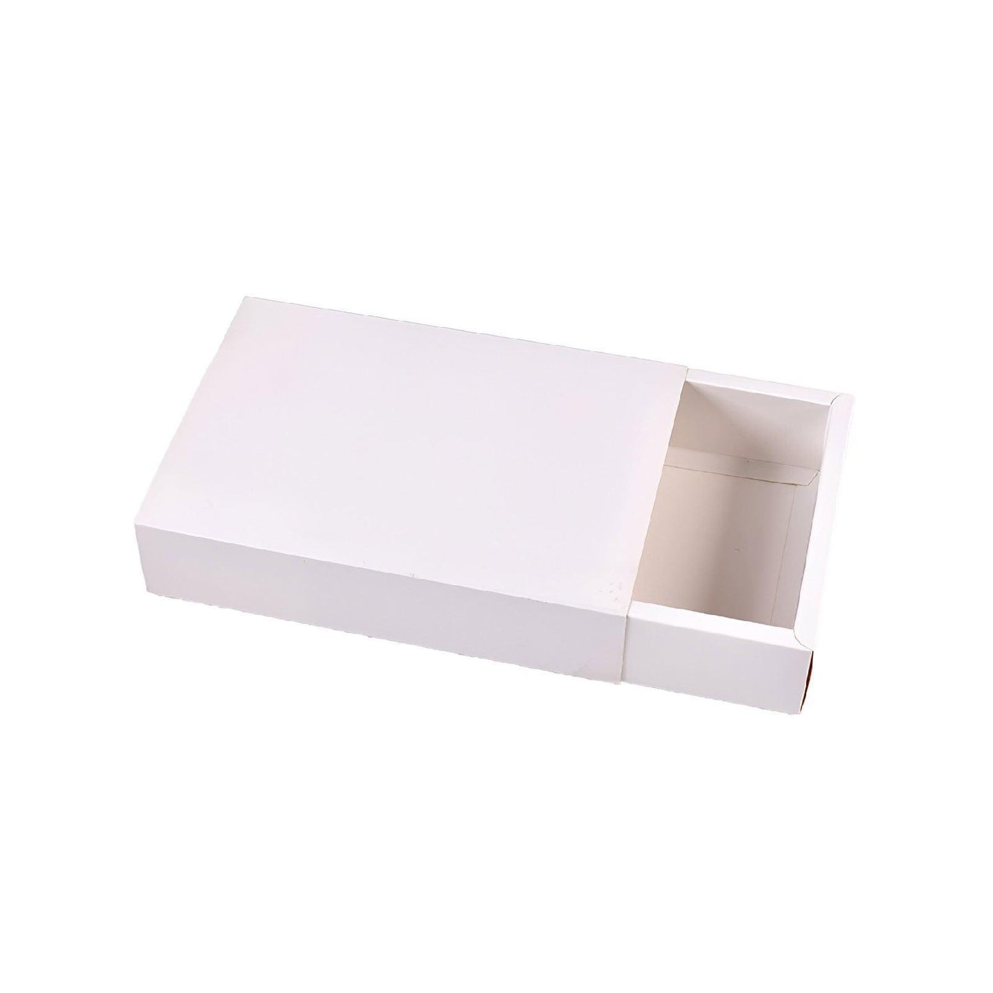 25X White Kraft Paper Drawer Jewelry Package Necklace Bracelet Gift Package box - 10*5*3.5-25pcs