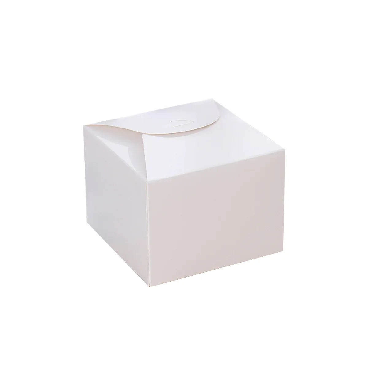 100PCS Kraft Paper Pastry Boxes Square Cake Boxes for Dessert and Bakery Packaging - S
