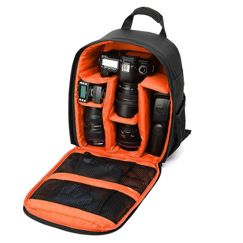 Waterproof DSLR Camera Backpack Multi Functional Rucksack for Canon Nikon Sony - Green