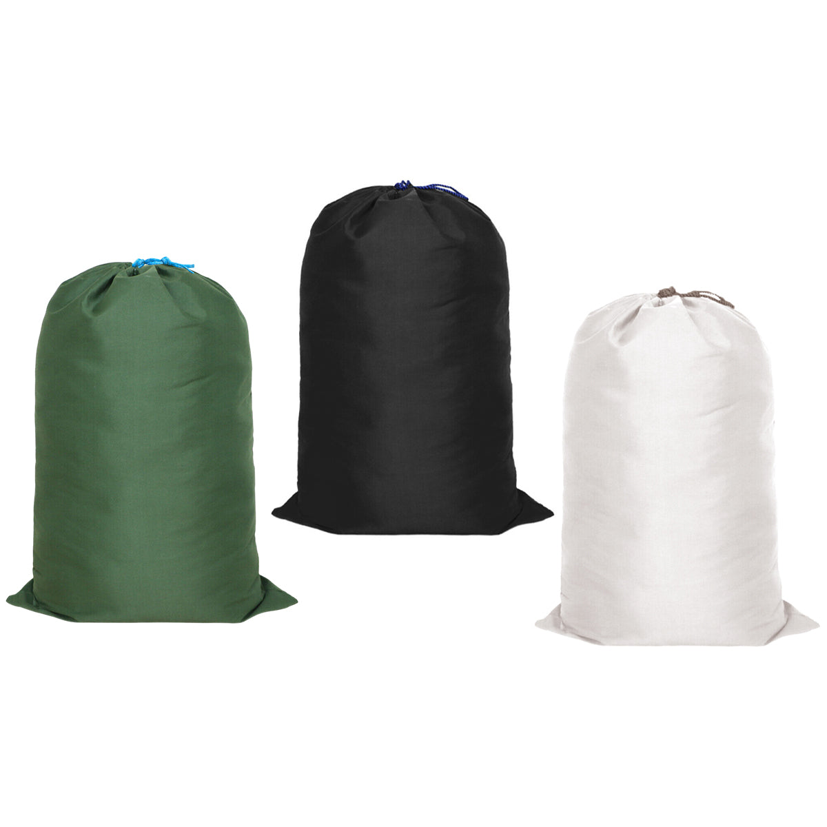 Canvas Drawstring Large Bag Pouch Clothes Craft Storage Laundry - White-74X120cm