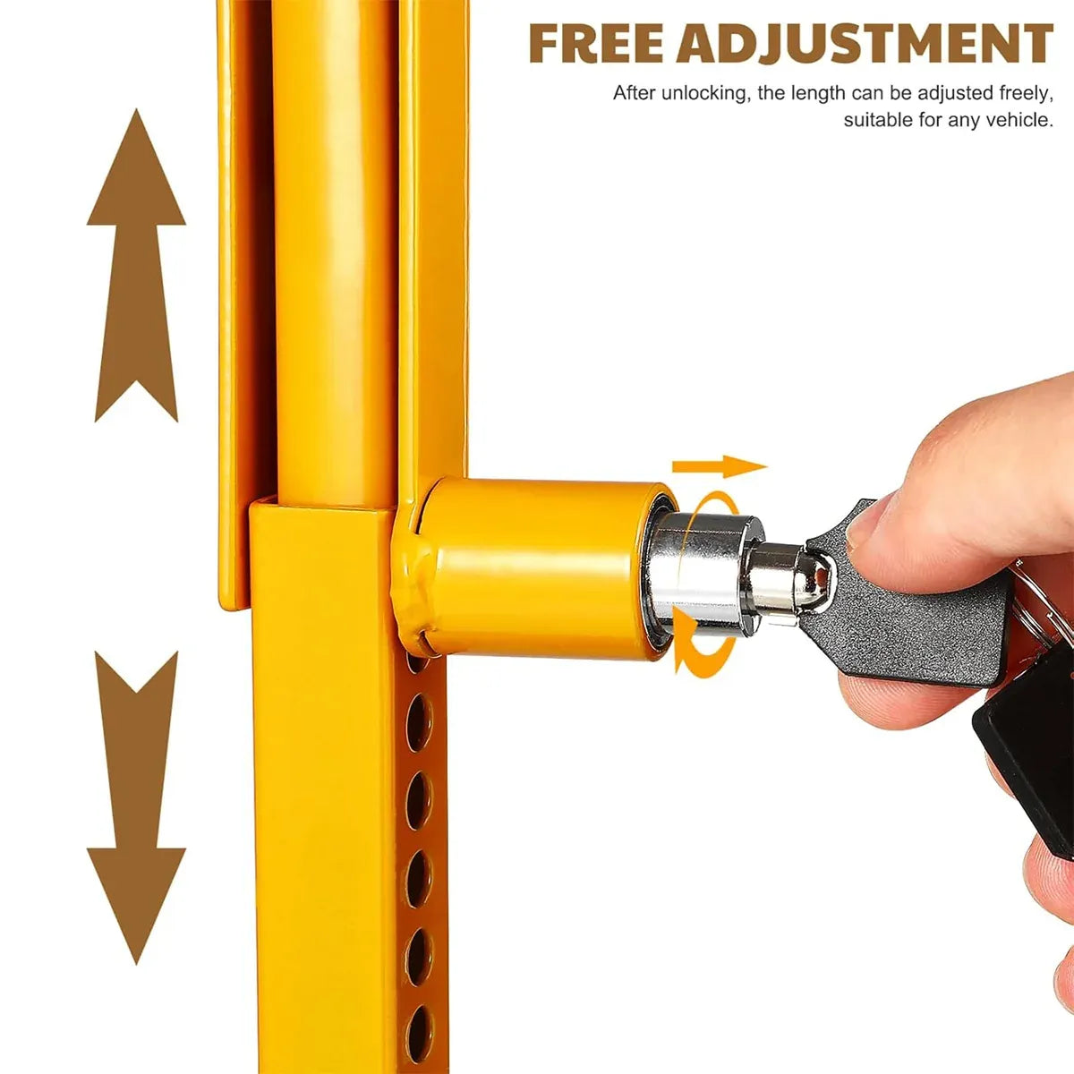 Car Gear Lock Handbrake Lock Anti Theft Device Steering Security Accessories