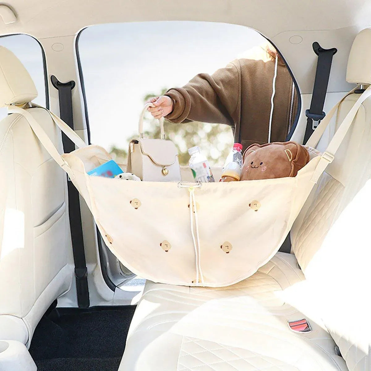 Seat Back Storage Organizer Multi-Function Rear Seat Hanging Storage Bag for Vehicle