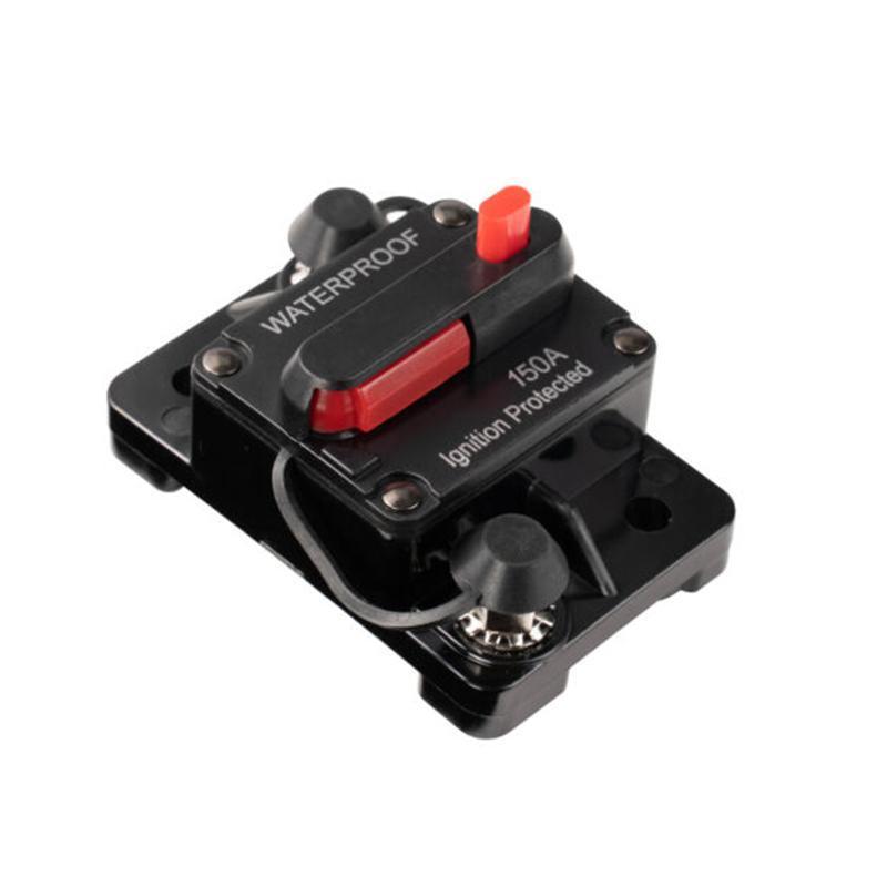 Waterproof Car Circuit Breaker Fuse Reset 30-300A AMP 12V-48V DC Car Boat IP67 - 200A