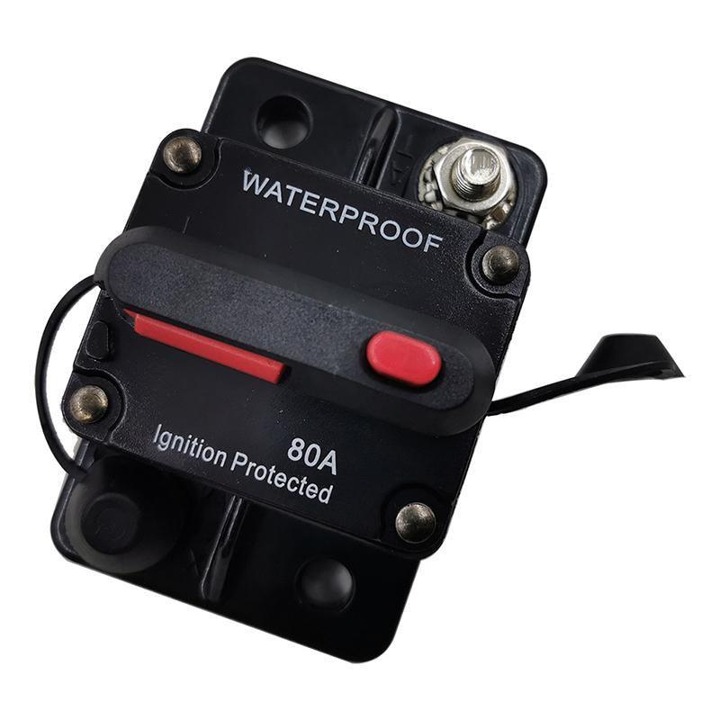 Waterproof Car Circuit Breaker Fuse Reset 30-300A AMP 12V-48V DC Car Boat IP67 - 300A