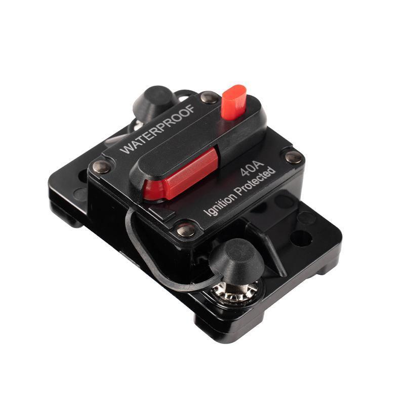 Waterproof Car Circuit Breaker Fuse Reset 30-300A AMP 12V-48V DC Car Boat IP67 - 40A