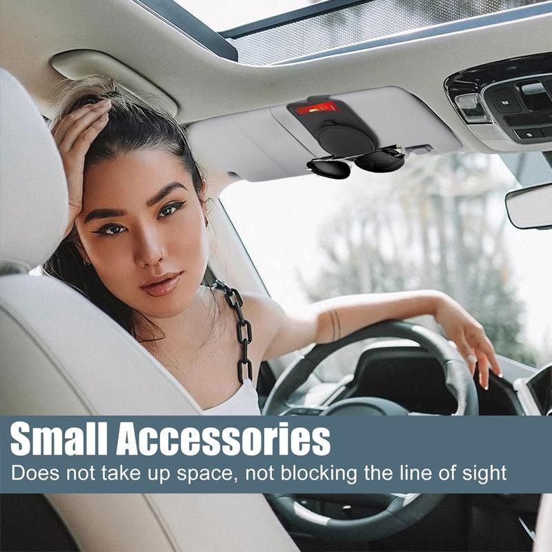 Car Visor Sunglasses Holder Clip with Card Slot for Sun Visor Organiser Storage
