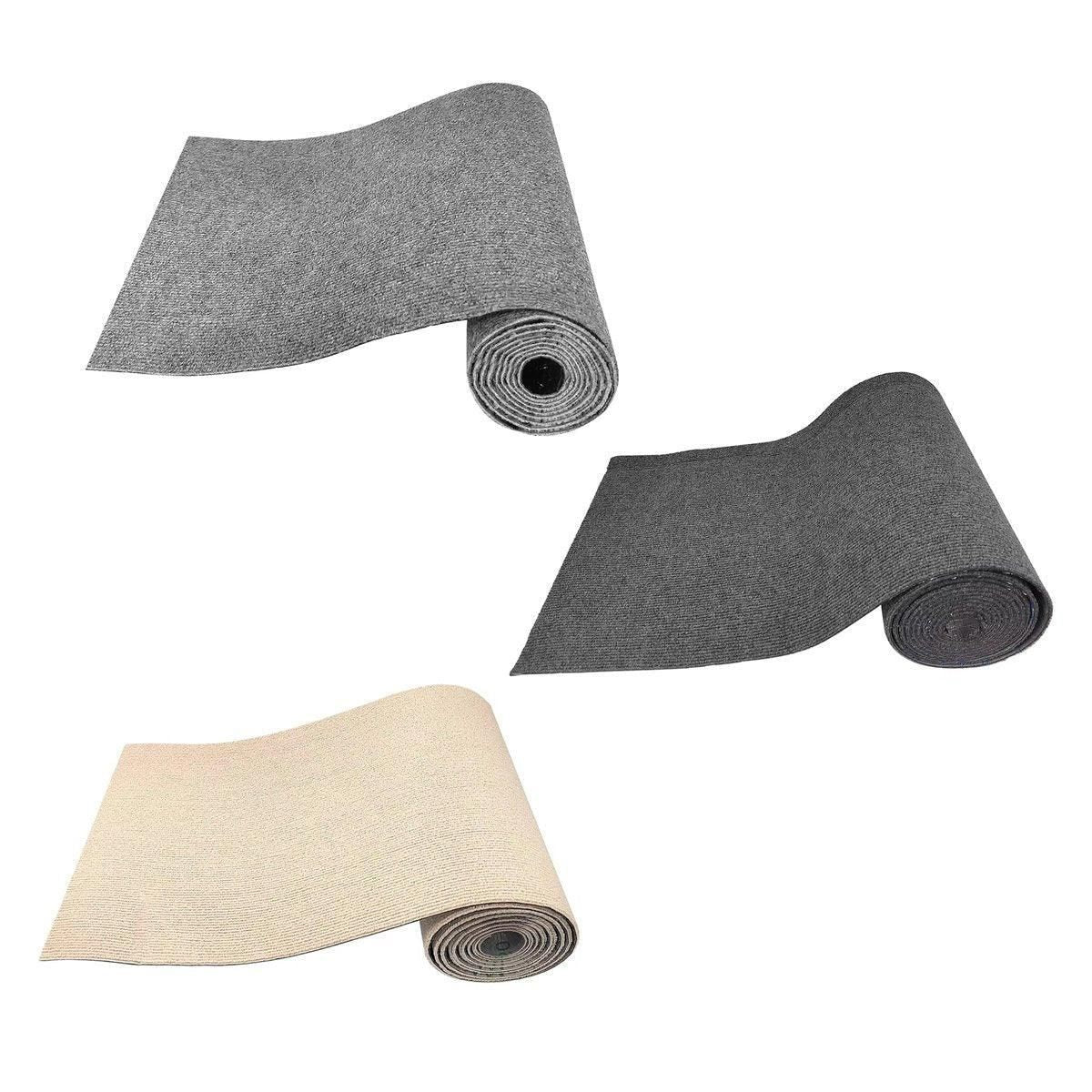 Trimmable Self Adhesive Carpet Pad for Cat Tree Stands Scratching Post Furniture - Khaki