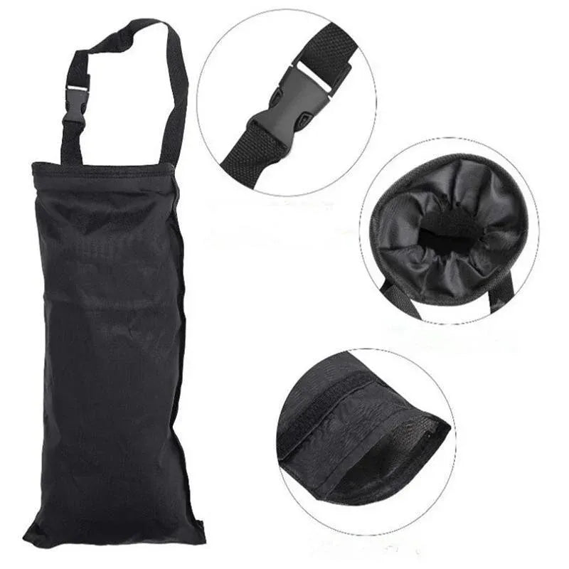 2PCS Car Back Seat Trash Bag Hanging Rubbish Bin Foldable Storage