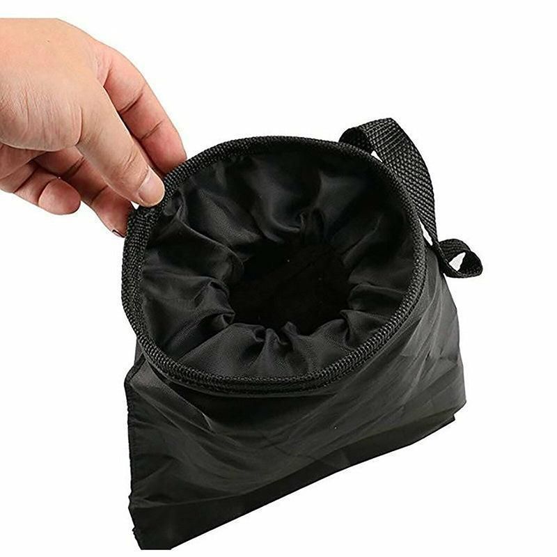 2PCS Car Back Seat Trash Bag Hanging Rubbish Bin Foldable Storage