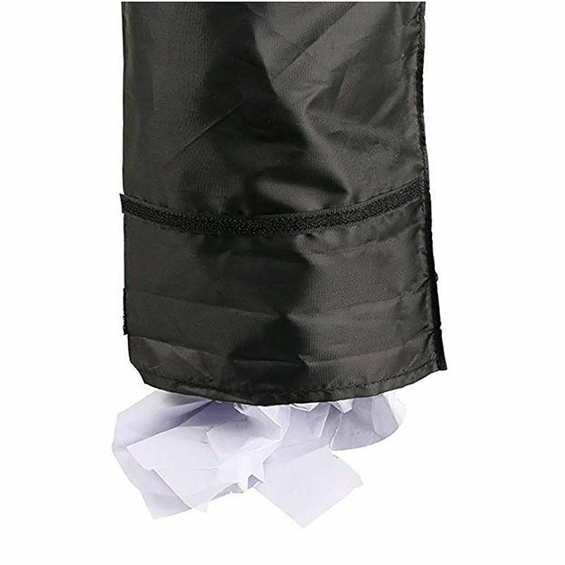 2PCS Car Back Seat Trash Bag Hanging Rubbish Bin Foldable Storage