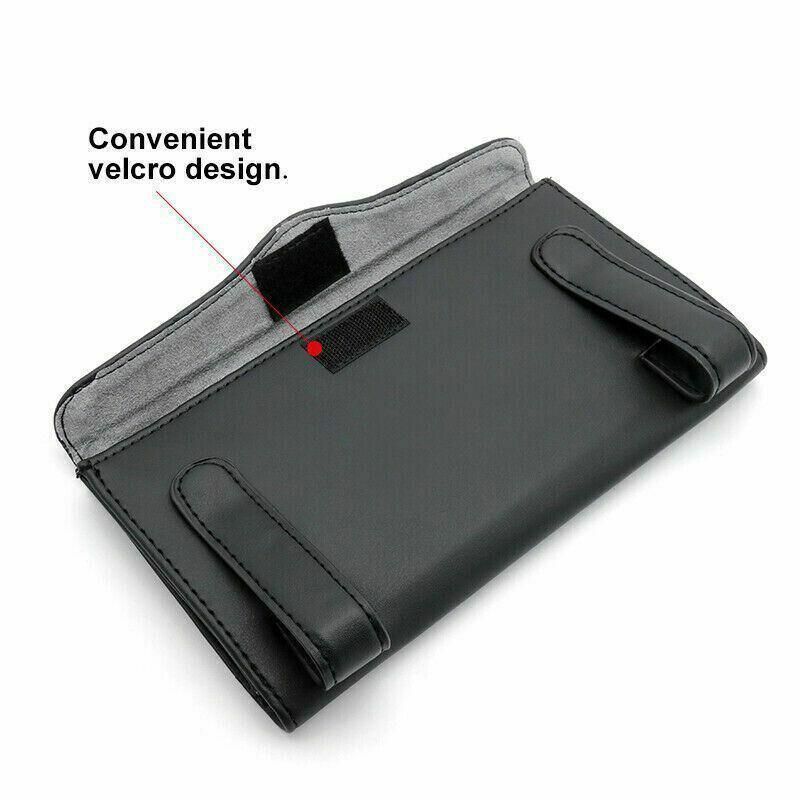 Car Tissue Box Cover Towel Sun Visor Paper Napkin Case Holder Organizer Storage