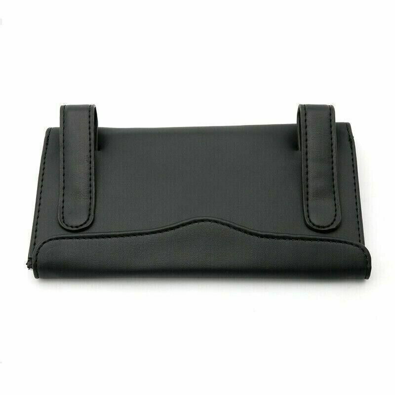 Car Tissue Box Cover Towel Sun Visor Paper Napkin Case Holder Organizer Storage