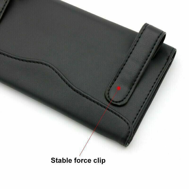 Car Tissue Box Cover Towel Sun Visor Paper Napkin Case Holder Organizer Storage