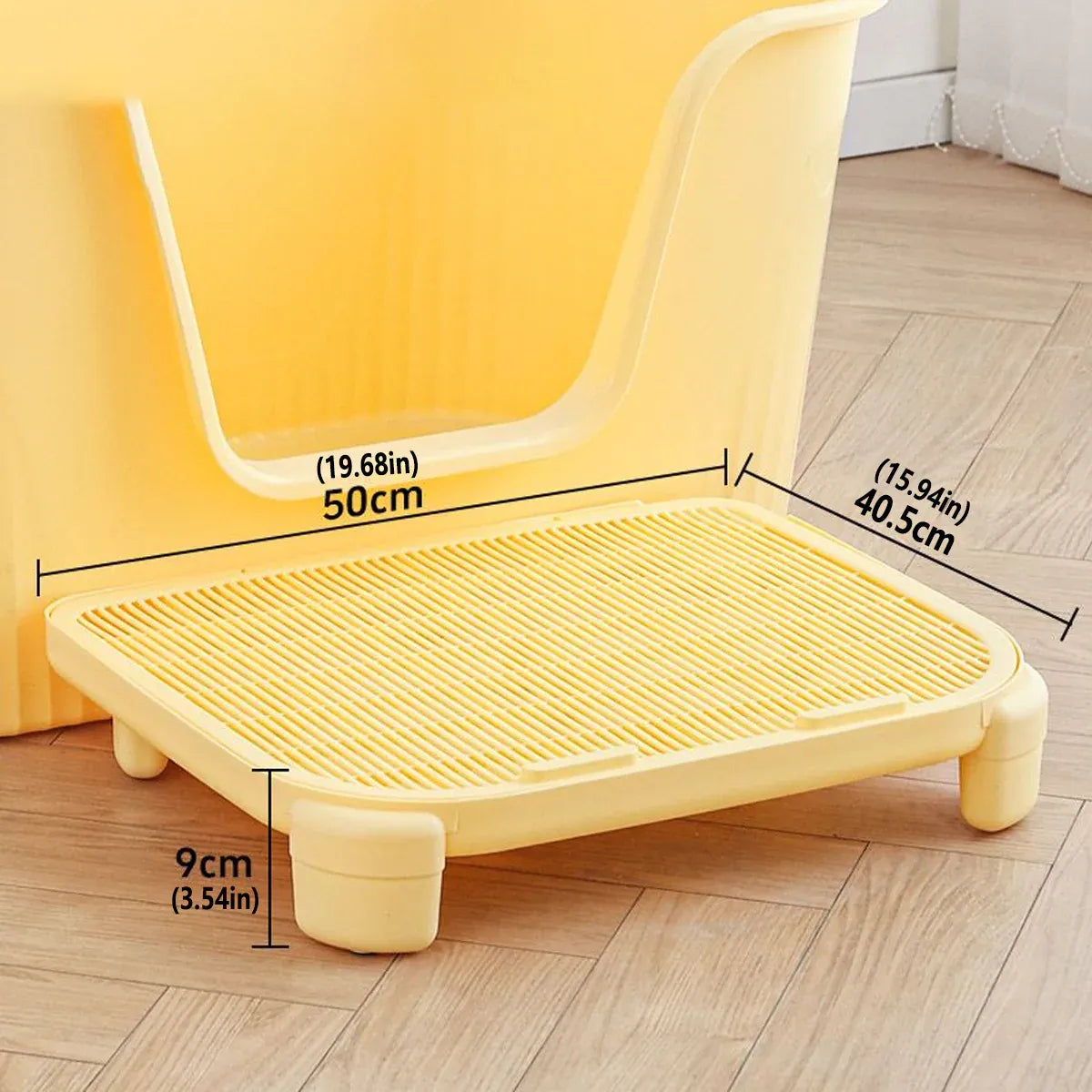 Cat Litter Mat Large Size Non Slip Design for Indoor Pet Toilet Box Cleaning Use