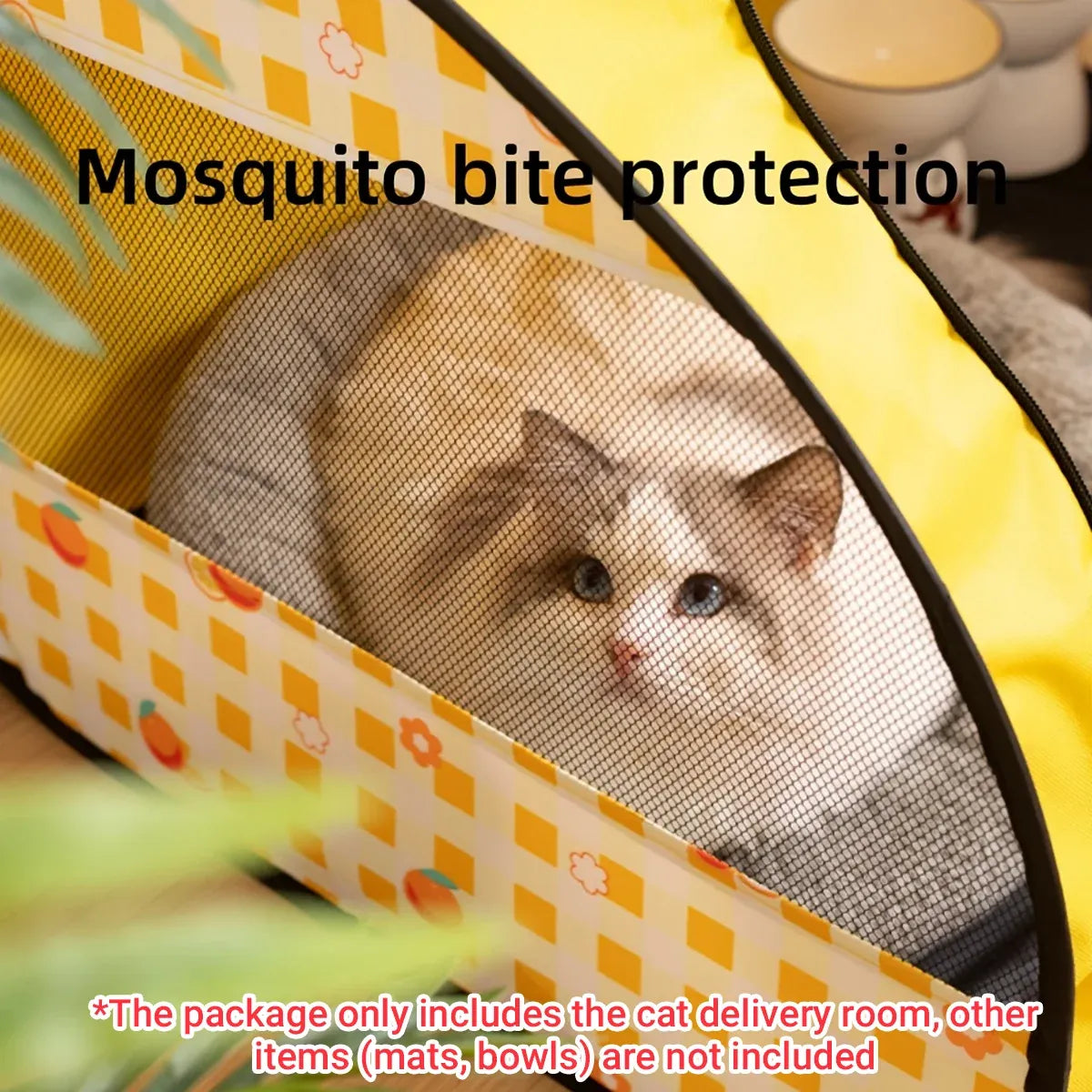 Foldable Pet Tent Large Cat Nest Indoor Cage Enclosure Kitten Delivery Space - M