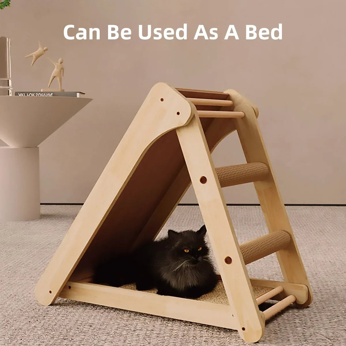 Cat Climbing Frame Gripper Cat Bed Multi Functional Pet Furniture Sleeping Nest