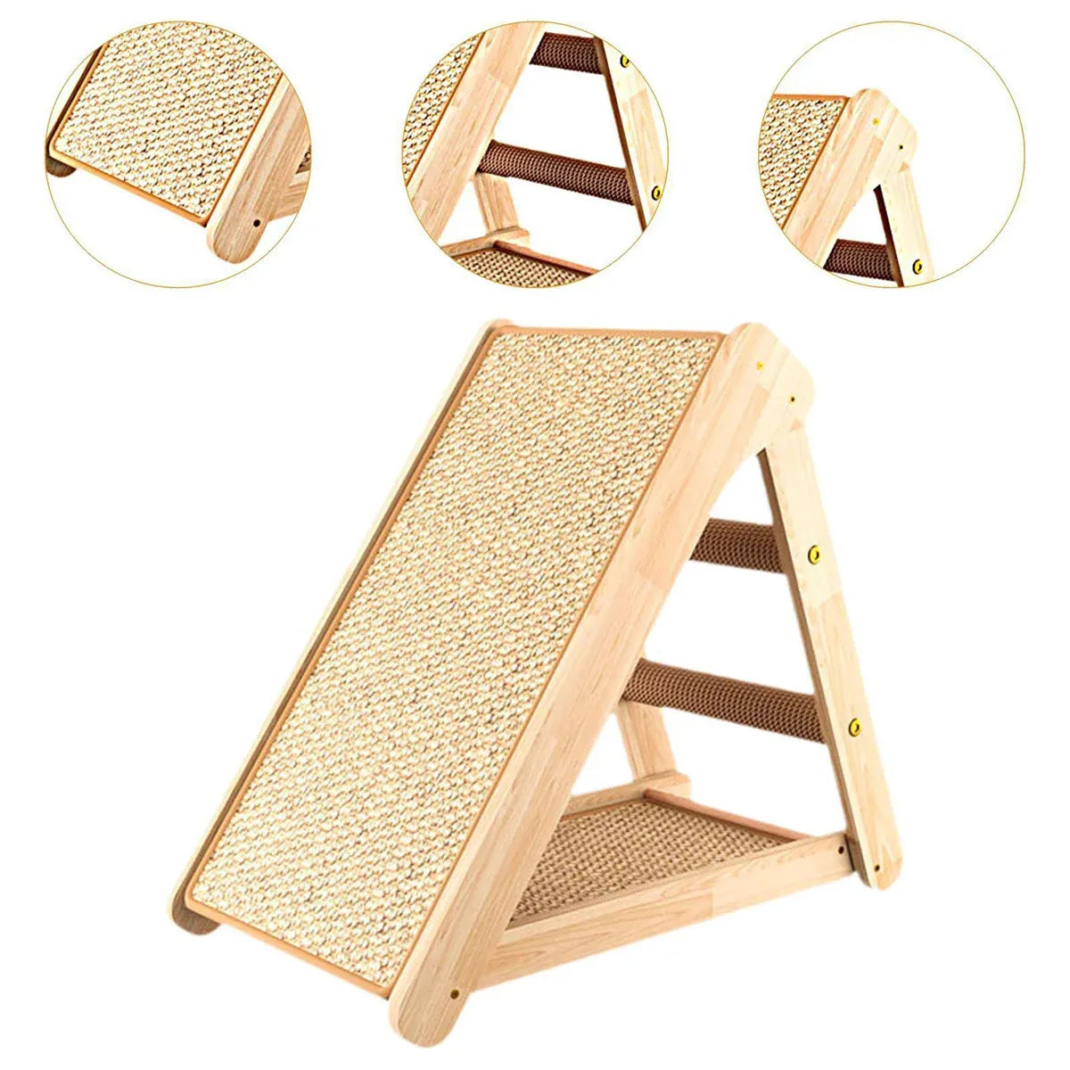 Cat Climbing Frame Gripper Cat Bed Multi Functional Pet Furniture Sleeping Nest