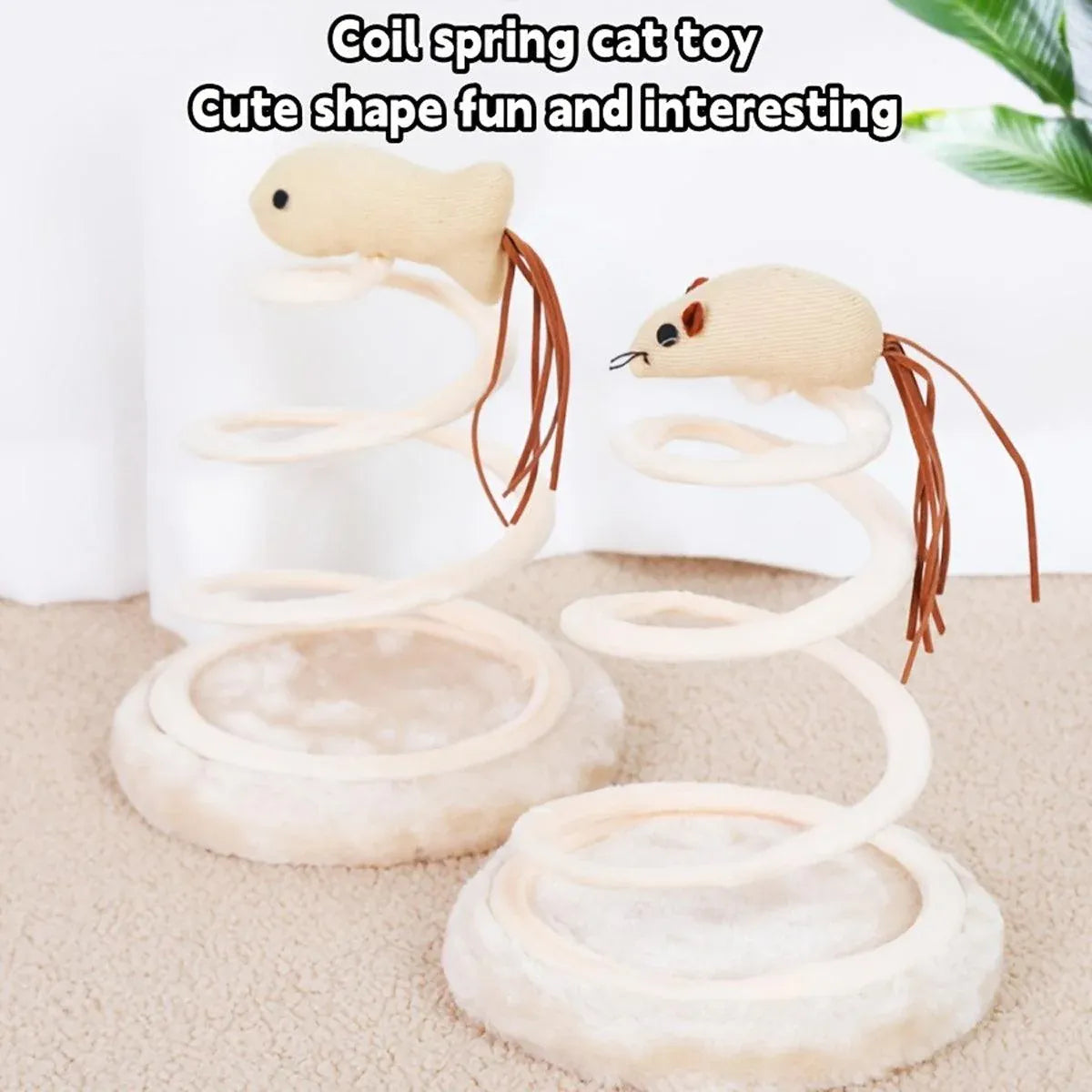 Durable Cat Scratching Board Interactive Scratch Pad Toy for Cats and Kittens - Ball