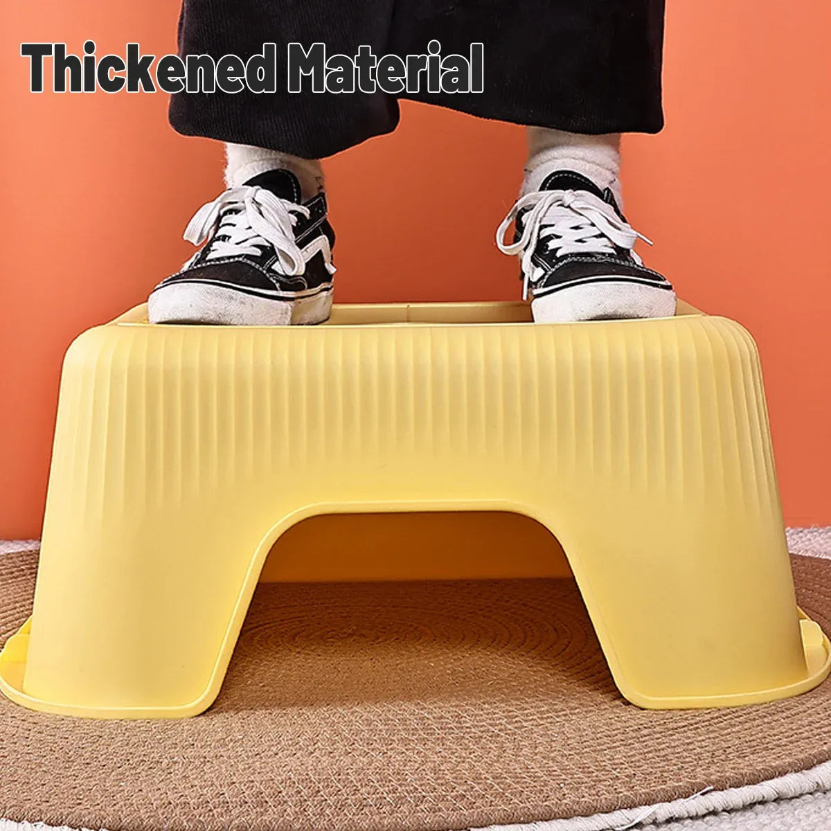 Large Cat Litter Box Open Toilet Semi Enclosed Yellow Tray Splash Proof Pet