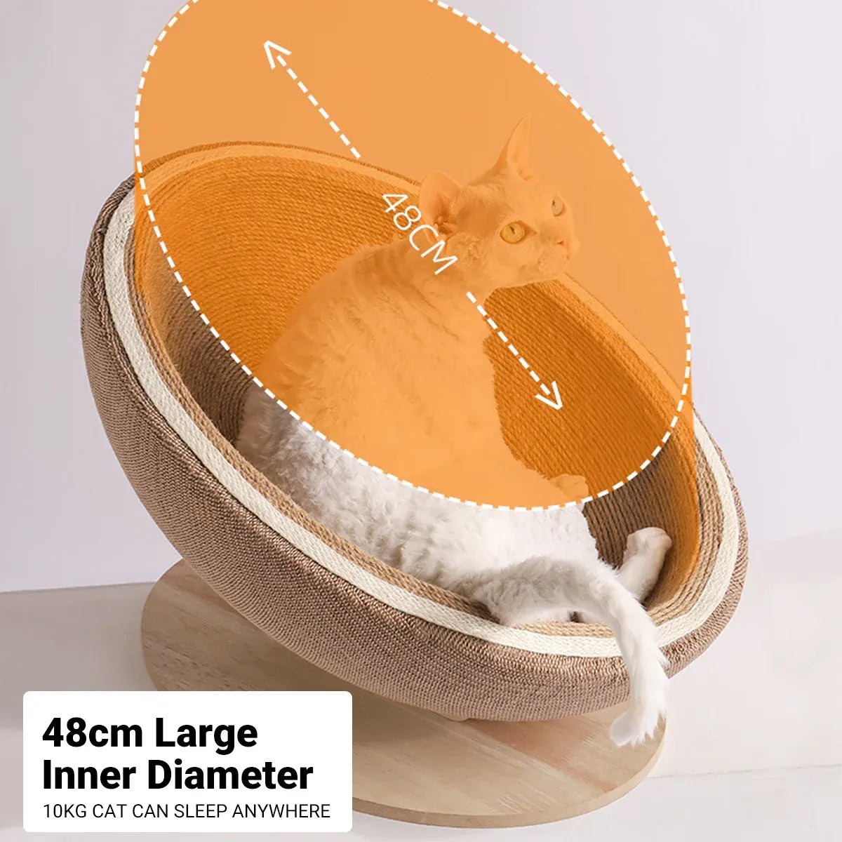 Cat Scratcher Bed Toy Cat Scratcher Bed Kitten Scratching Pad Pet Furniture Cat