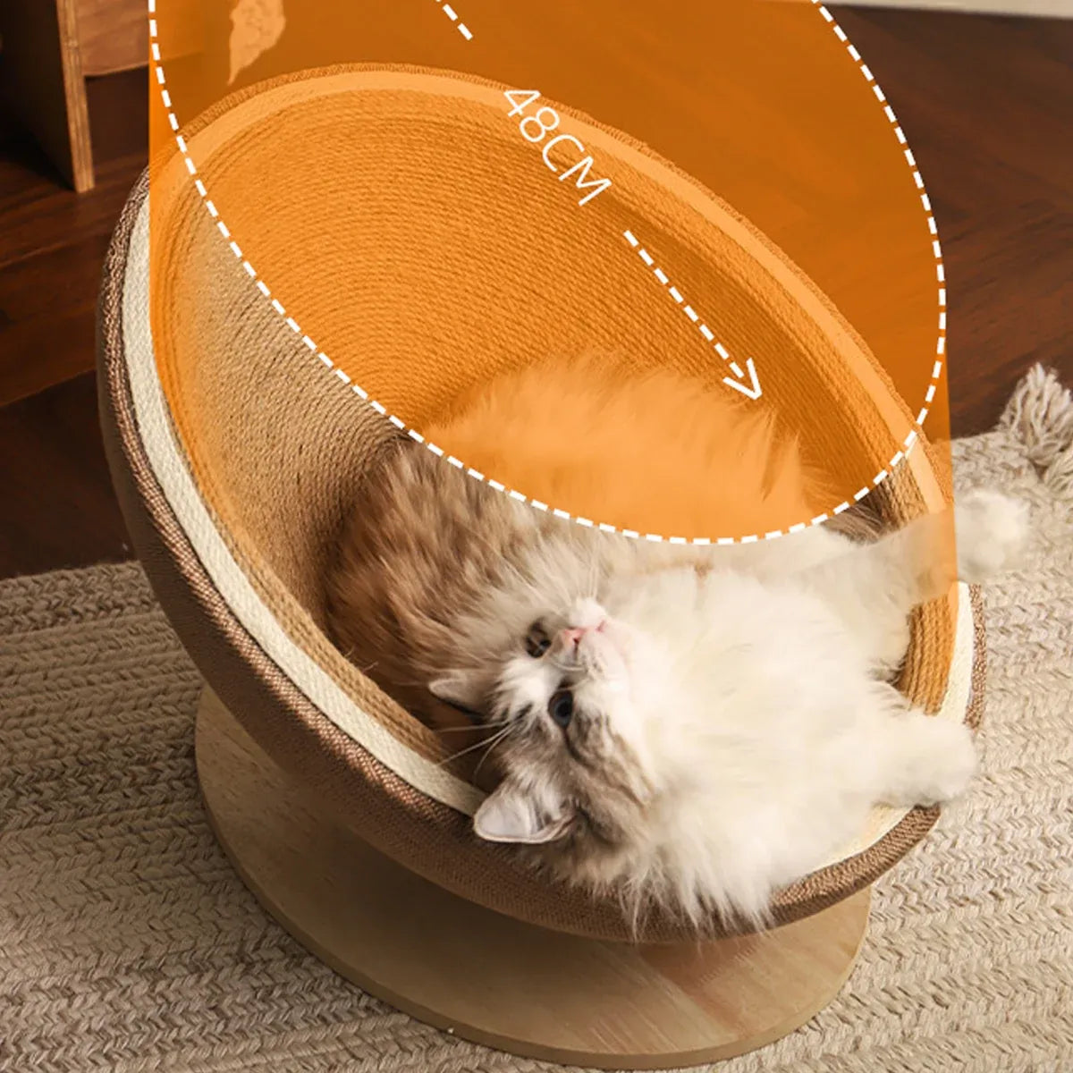 Cat Scratcher Bed Toy Cat Scratcher Bed Kitten Scratching Pad Pet Furniture Cat