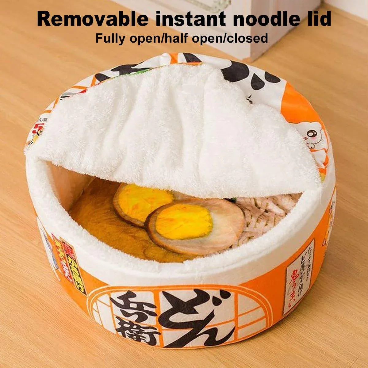 Insulated Winter Pet House Warm Bubble Bucket Dog Kennel Cat Shelter Indoor - Orange-M