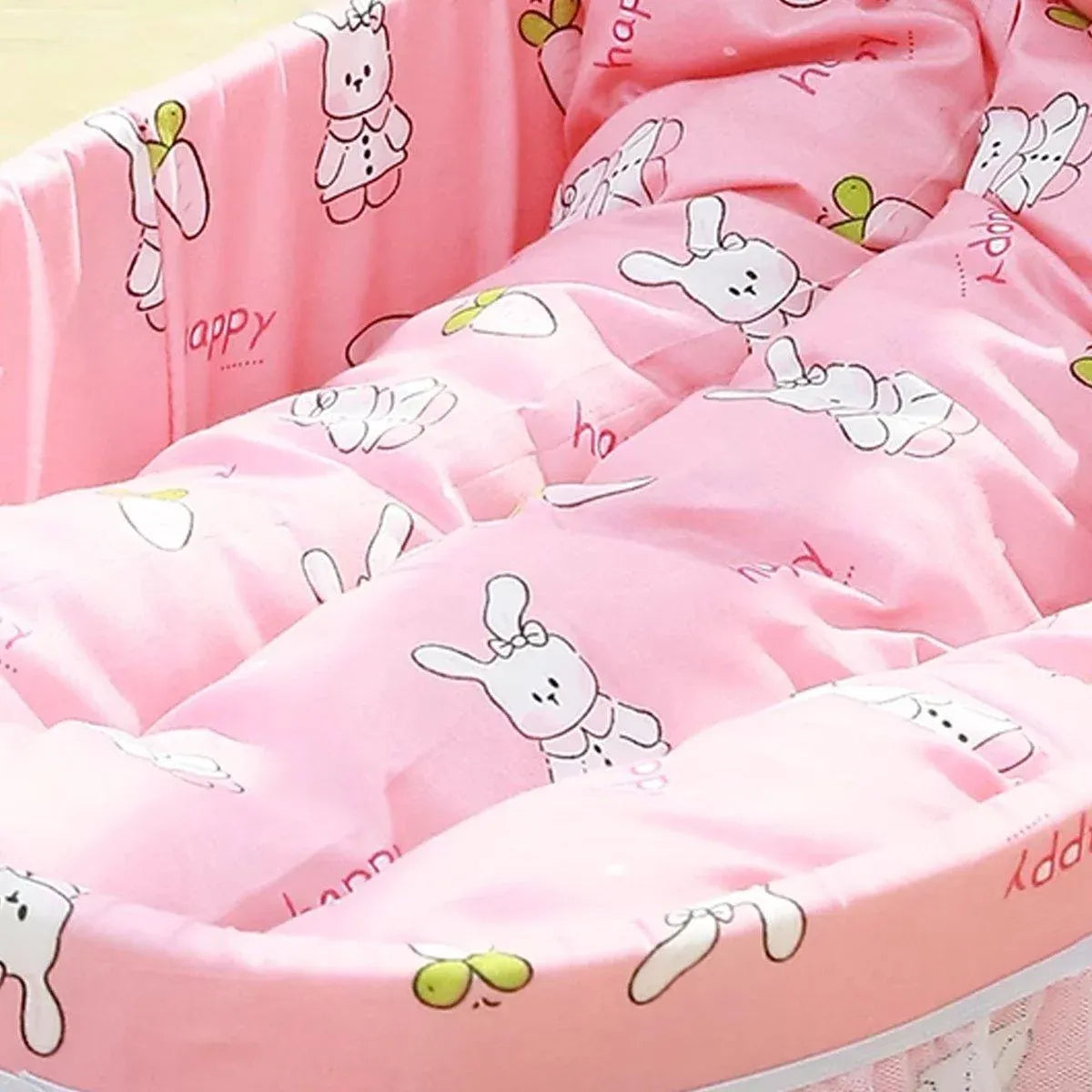 Cat Kennel Universal Cat Sleeping Nest Princess Style Lace Pet Special Kitten Cyber Red Mat - Pink