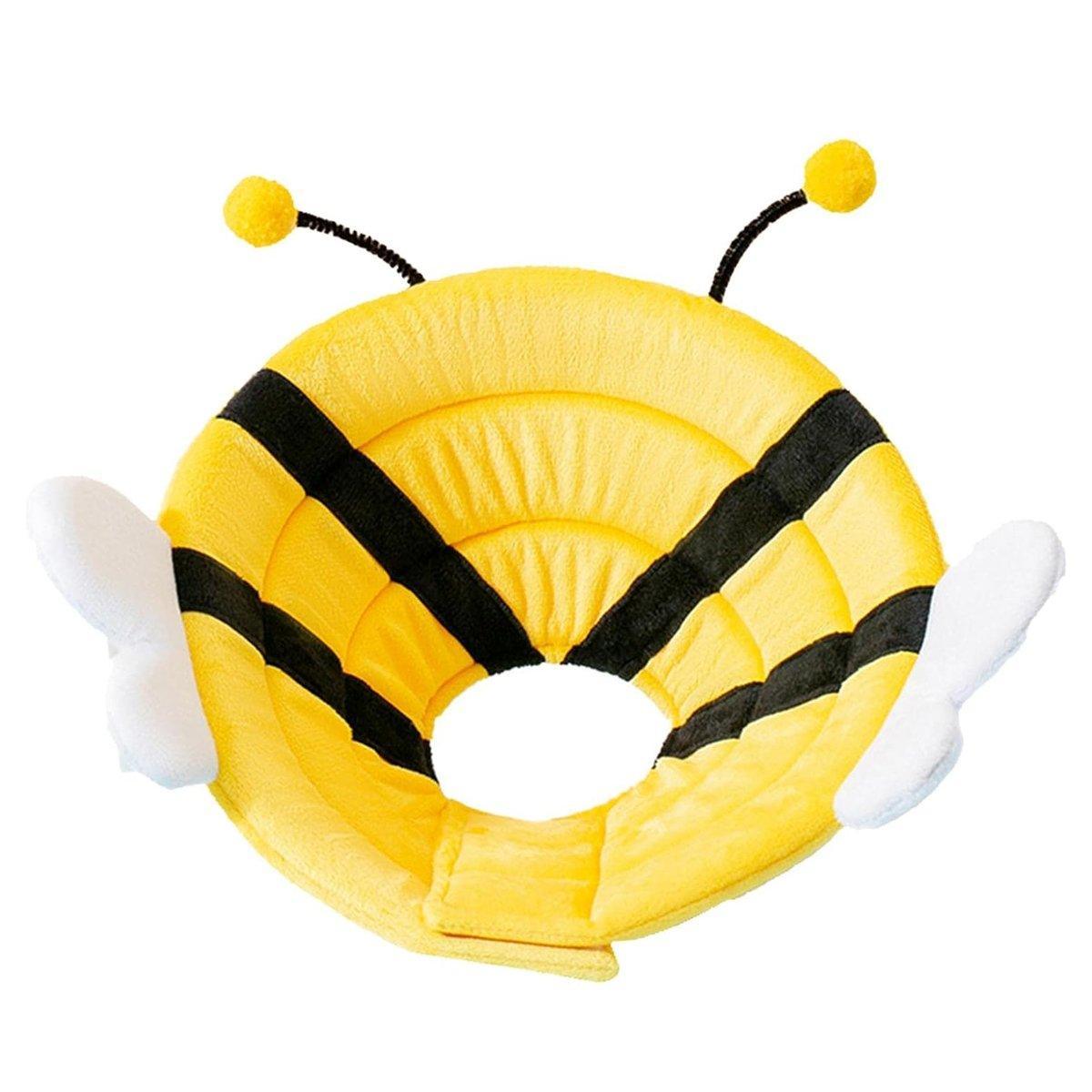 Elizabeth Circle Cat Sterilization Collar Anti-Licking Pet Scarf for Cat and Dog - Yellow Bee-XL