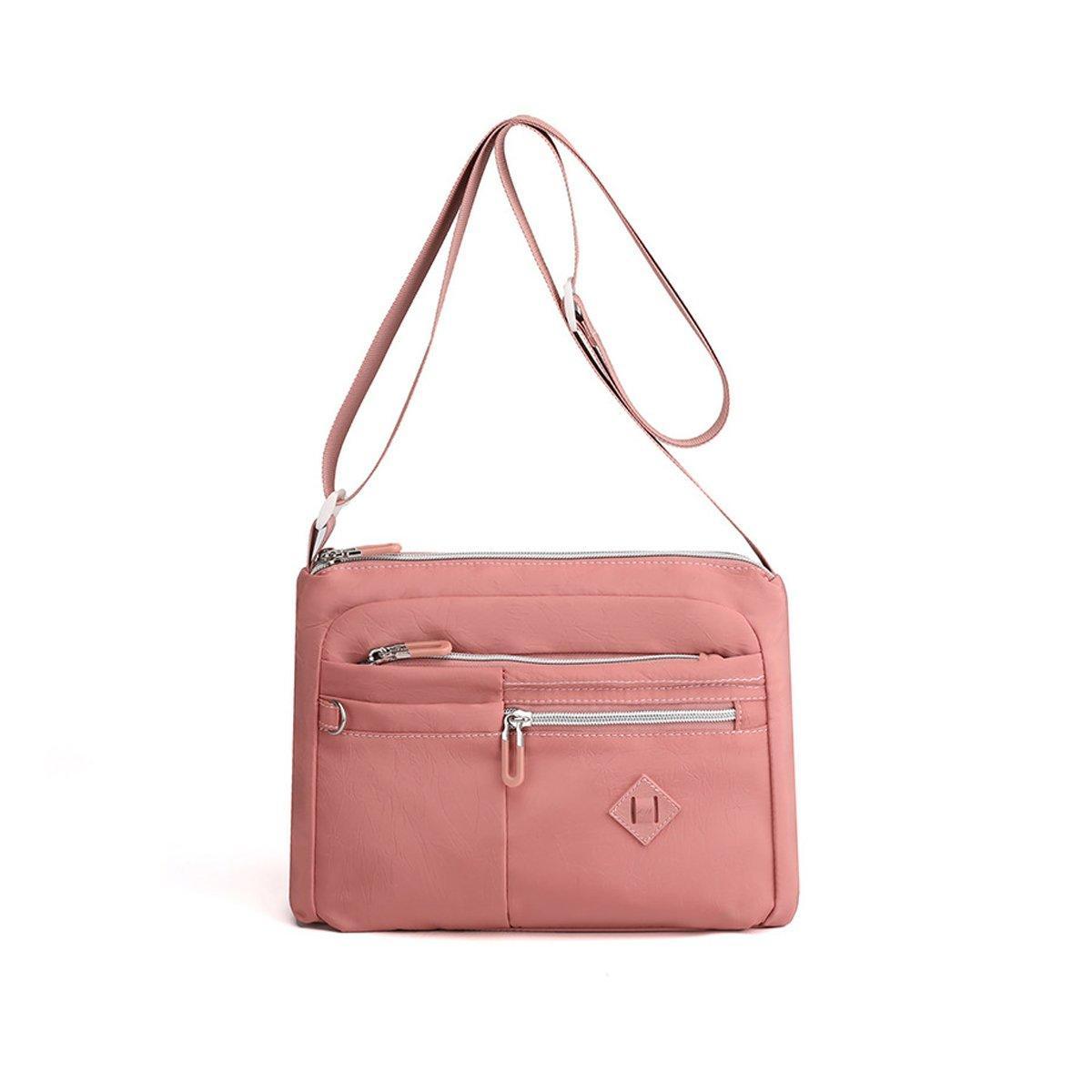 Ladies Large Capacity Crossbody Bag Single Shoulder Small Square Bag Handbag - Light Blue