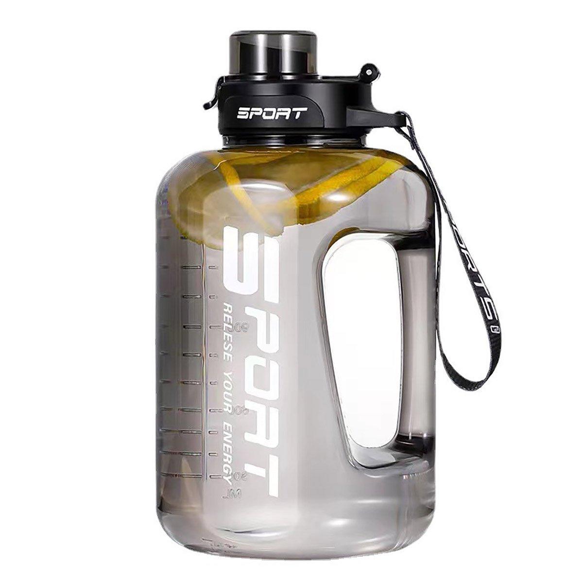 Large Capacity Water Cup Fitness Sports Water Bottle for Gym Outdoor Activities - Green