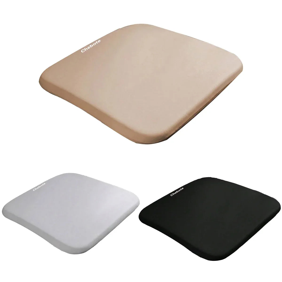 Comfort Cushion Pad Universal Vehicle Chair Mat Breathable Seat Protector - Beige