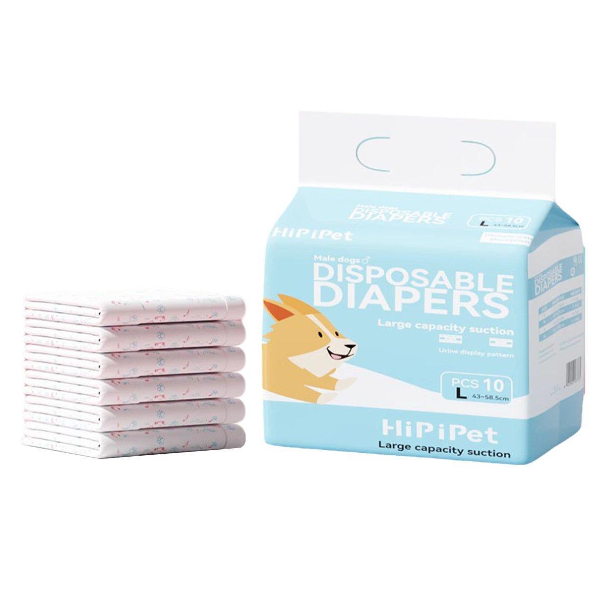 Dog Physiological Pants Pet Diaper Underwear for Hygiene and Incontinence Management - Male - M