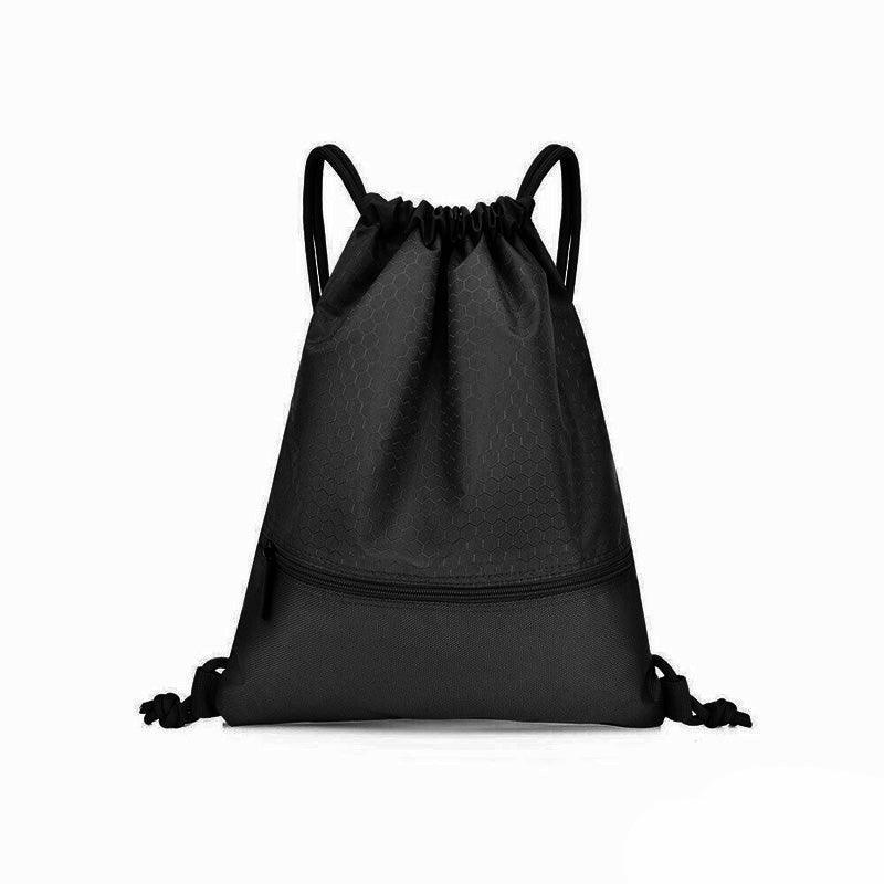 Backpack Sport Pack String Tote Gym Bag Cinch Sack School Drawstring Capacity - Pink