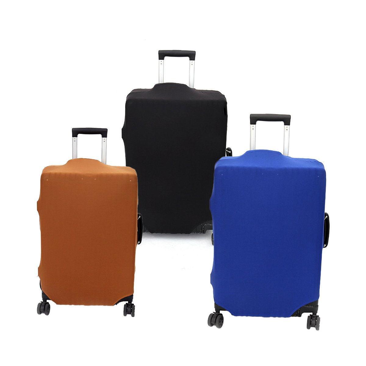Thickened High Stretch Suitcase Dust-proof Luggage Protector Travel Case Cover - Blue-28inches
