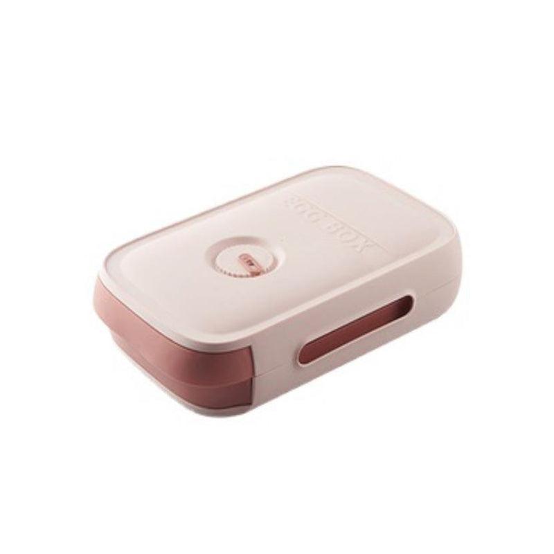 Drawer Type Eggs Tray Fruit Storage Box Kitchen Stacking Holder Food Container - Green