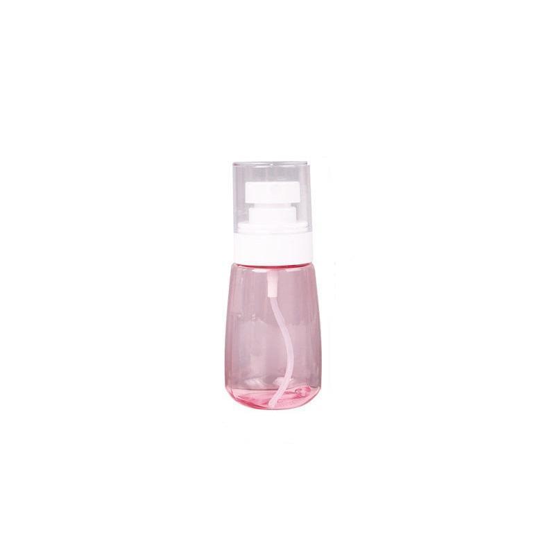 10pcs Portable Travel Emulsion Dispenser Bottle Press Pump Refillable Containers - Blue-100ml