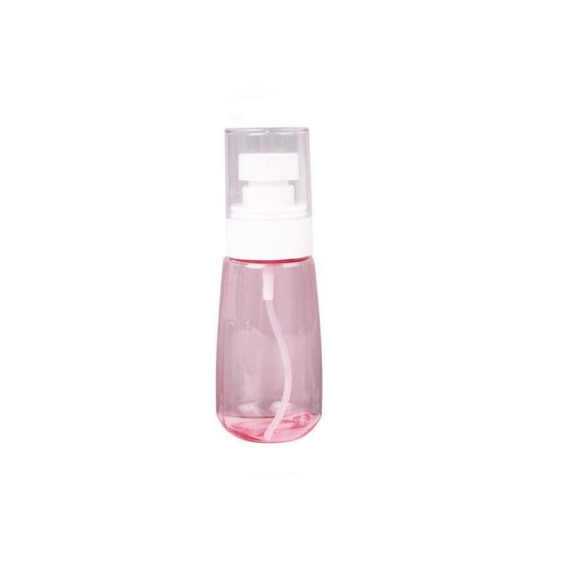 10pcs Portable Travel Emulsion Dispenser Bottle Press Pump Refillable Containers - Blue-100ml